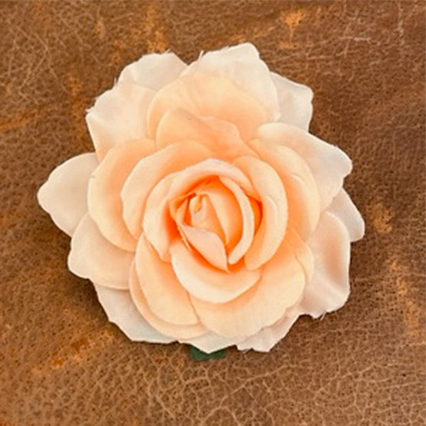 Peach Rose Pin
