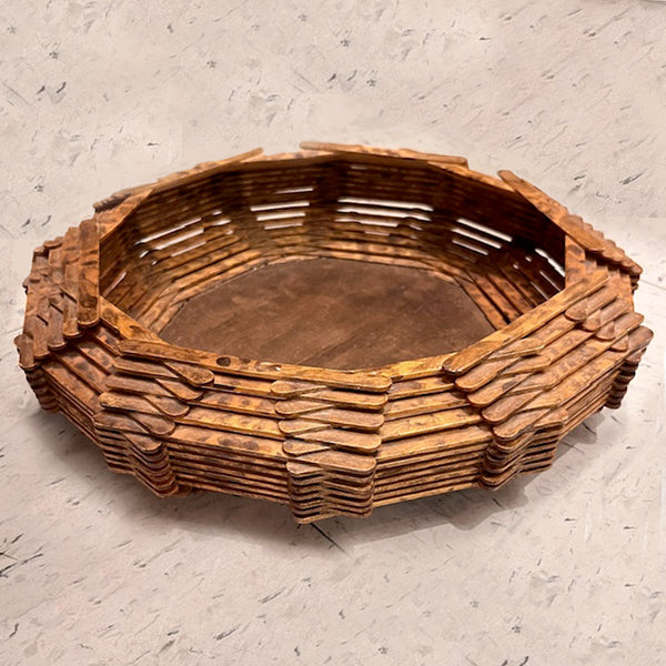 Popsicle Tramp Art Basket