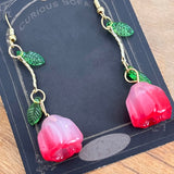 Rose Dangle Earrings