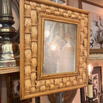 Bamboo and Wicker Mirror