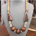 Wood Bead Necklace