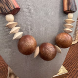 Wood Bead Necklace