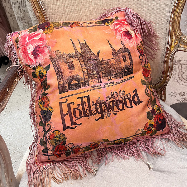 Hollywood Souvenir Pillow