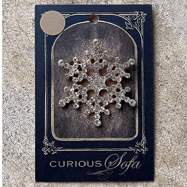 Snowflake Brooch, B (Gold)