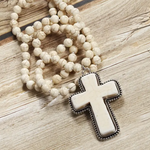 Beaded Cross Necklace