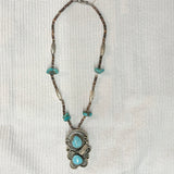 Turquoise Pendant Necklace