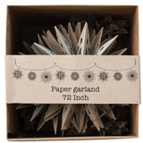 Paper Snowflake Garland