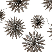 Paper Snowflake Garland