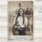 Sitting Bull Canvas
