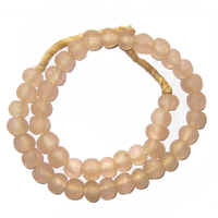Rose / Peach Glass Beads